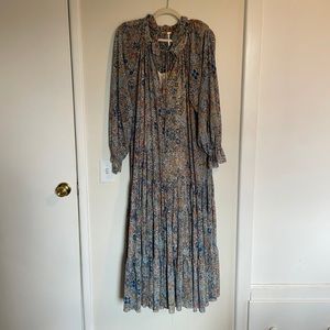 Free people feeling groovy maxi dress